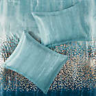 Alternate image 7 for Madison Park&reg; Midnight Garden 7-Piece Metallic Print Queen Comforter Set in Navy