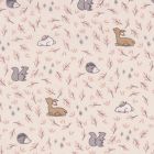 Alternate image 3 for Trend Lab&reg; Autumn Forest Flannel Deluxe Fitted Crib Sheet in White /Grey