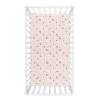 Alternate image 1 for Trend Lab&reg; Autumn Forest Flannel Deluxe Fitted Crib Sheet in White /Grey