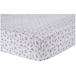 Trend Lab® Prarie Floral Flannel Deluxe Fitted Crib Sheet
