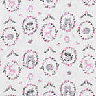 Alternate image 2 for Trend Lab&reg; 4-Pack Sweet Forest Friends Flannel Swaddling Blankets in Pink
