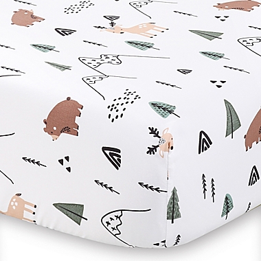 The Peanutshell&trade; Woodland Camo 3-Piece Crib Bedding Set. View a larger version of this product image.