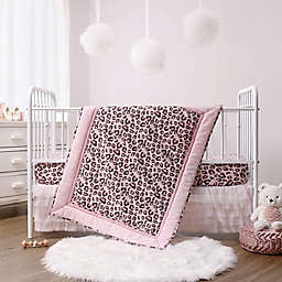 The Peanutshell™ Leopard Blush 3-Piece Crib Bedding Set