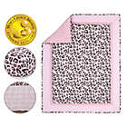 Alternate image 1 for The Peanutshell&trade; Leopard Blush 3-Piece Crib Bedding Set