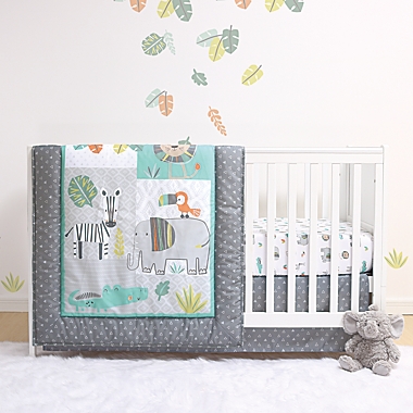 The Peanutshell&trade; Safari 3-Piece Crib Bedding Set. View a larger version of this product image.
