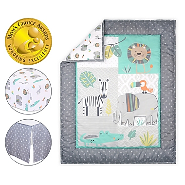 The Peanutshell&trade; Safari 3-Piece Crib Bedding Set. View a larger version of this product image.