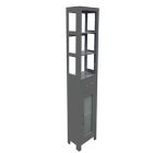 Alternate image 0 for Studio 3B&trade; Hudson Bathroom Tower Cabinet in Grey