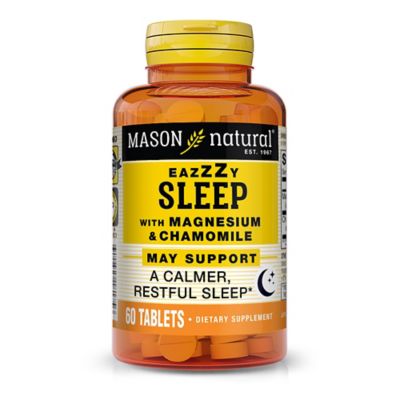 Mason Natural&reg; 60-Count Eazzzy Sleep with Magnesium &amp; Chamomile Tablets