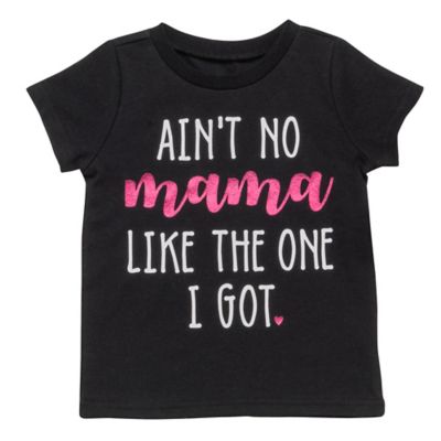 Start-Up Kids&reg; Ain&#39;t No Mama Slogan T-Shirt in Black