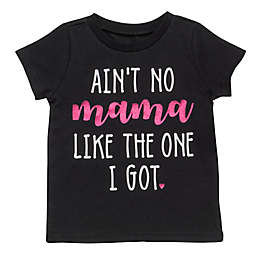 Start-Up Kids® Ain't No Mama Slogan T-Shirt in Black