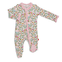 Magnetic Me™ Newborn Hunny Bunny Long Sleeve Footie in Pink