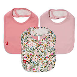 Magnetic Me® 3-Pack Hunny Bunny Magnetic Bibs in Pink