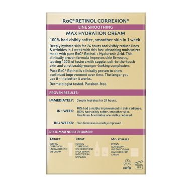 RoC&reg; Retinol Correxion&reg; 1.7 oz. Max Daily Hydration Creme. View a larger version of this product image.