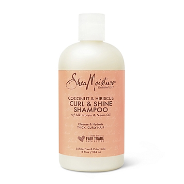 SheaMoisture&reg; 13 fl. oz. Coconut &amp; Hibiscus Curl &amp; Shine Shampoo. View a larger version of this product image.