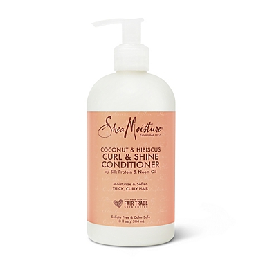 SheaMoisture&reg; 13 oz.Coconut &amp; Hibiscus Curl &amp; Shine Conditioner. View a larger version of this product image.
