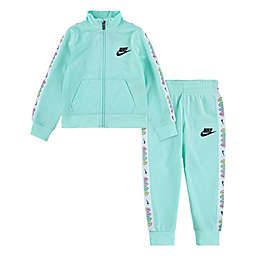 Nike® 2-Piece Valentine's Day Taping Tricot Track Suit Set in Mint