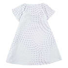 Alternate image 1 for Nike&reg; Size 2T Essentials Swoosh Wave Dress with Diaper Cover in White
