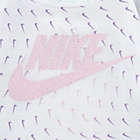 Alternate image 2 for Nike&reg; Size 2T Essentials Swoosh Wave Dress with Diaper Cover in White