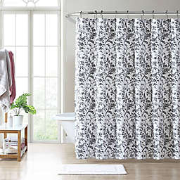 Laura Ashley® Amberley 72-Inch x 72-Inch Cotton Twill Shower Curtain