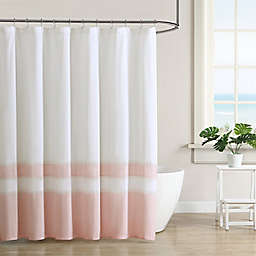 Tommy Bahama® Bahama Border 70-Inch x 72-Inch Dobby Cotton Shower Curtain in Pastel Pink