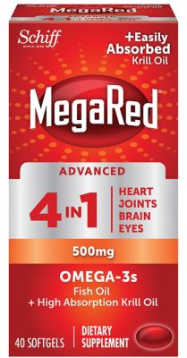 Schiff&reg; MegaRed&reg; 40-Count Advanced 4in1 500mg Omega-3s Softgels