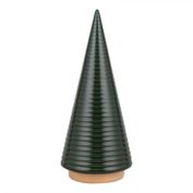 Bee &amp; Willow&trade; 8-Inch Medium Ceramic Cone Tree Christmas Decoration in Green