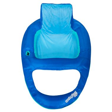 Swim Ways&reg; XL Spring Float Pool Recliner in Blue. View a larger version of this product image.