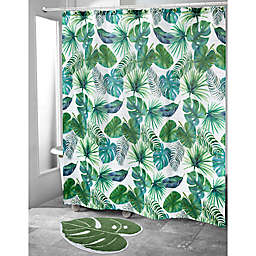 Avanti Viva Palm 72-Inch x 72-Inch Shower Curtain in Green