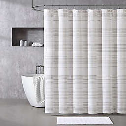 Vera Wang Irregular Stripe Shower Curtain
