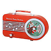 Mr. Christmas&reg; Nostalgic Santa Claus Christmas Radio in Red