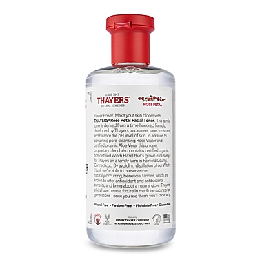 Thayers&reg; 12 oz. Witch Hazel in Rose Petal. View a larger version of this product image.