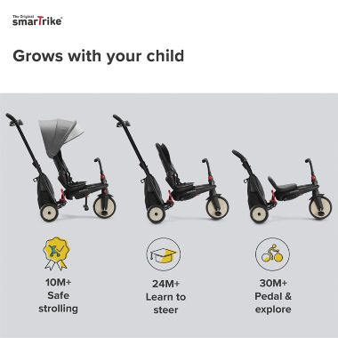 smarTrike&trade; STR5 Folding Stroller Trike. View a larger version of this product image.