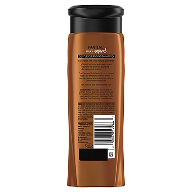Pantene 12.6 fl. oz. Pro-V Truly Natural Hair Gentle Cleansing Shampoo. View a larger version of this product image.