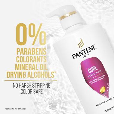 Pantene Pro-V 23.6 oz. Curl Perfection Shampoo. View a larger version of this product image.