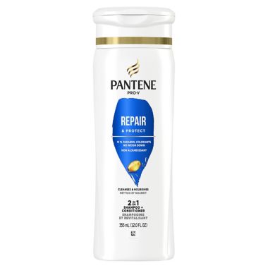 Pantene Pro-V 12 oz. 2-in-1 Repair & Protect Shampoo and Conditioner. View a larger version of this product image.
