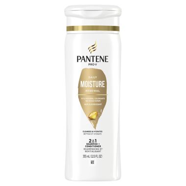 Pantene Pro-V 12 oz. 2-in-1 Daily Moisture Renewal Shampoo and Conditioner. View a larger version of this product image.