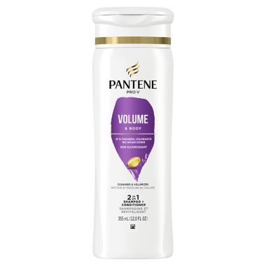 Pantene Pro-V 12 oz. 2-in-1 Volume &amp; Body Shampoo and Conditioner. View a larger version of this product image.