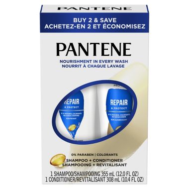 Pantene Pro-V 2-Pack 12.2&nbsp;oz. Repair & Protect Shampoo and Conditioner. View a larger version of this product image.