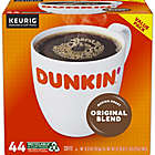 Alternate image 8 for Dunkin&#39; Donuts&reg; Original Blend Coffee Keurig&reg; K-Cup&reg; Pods 44-Count