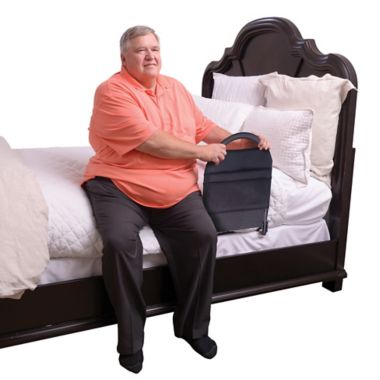 Advantage Traveler Folding Bed Rail in Black. View a larger version of this product image.