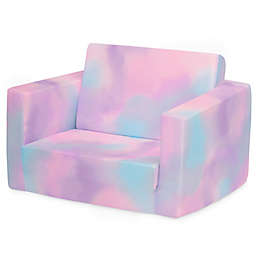 Delta Children® Cozee Flip-Out Convertible Chair in Pink Tie Dye