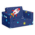 Alternate image 0 for Delta Children&reg; Cozee Flip-Out Convertible Chair in Blue Space