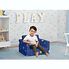 Alternate image 11 for Delta Children&reg; Cozee Flip-Out Convertible Chair in Blue Space