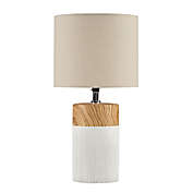 510 Design Nicolo Ceramic Table Lamp in White with Shade