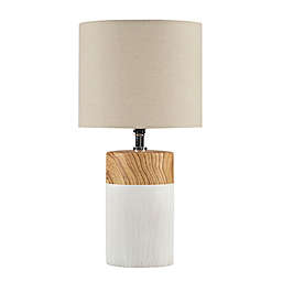 510 Design Nicolo Ceramic Table Lamp in White with Shade