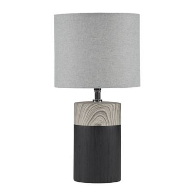 510 Design Nicolo Ceramic Table Lamp, Table Lamp With Black Square Shades