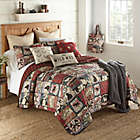 Alternate image 1 for Your Lifestyle by Donna Sharp The Great Outdoors 2-Piece Reversible Twin Quilt Set in Red/Ivory