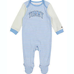 Tommy Hilfiger® Footed Coverall in Light Blue