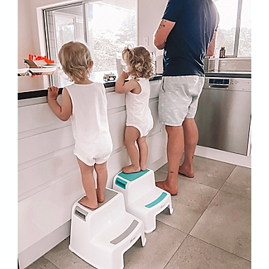 Dreambaby&reg; Two-Step Stool in Grey. View a larger version of this product image.