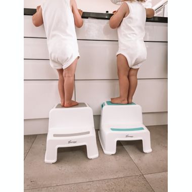 Dreambaby&reg; Two-Step Stool in Grey. View a larger version of this product image.